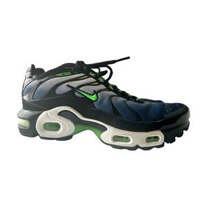Nike Air Max Plus TN Black Blue Green Youth 5.5Y Women’s 7 Worn 4x No Box
